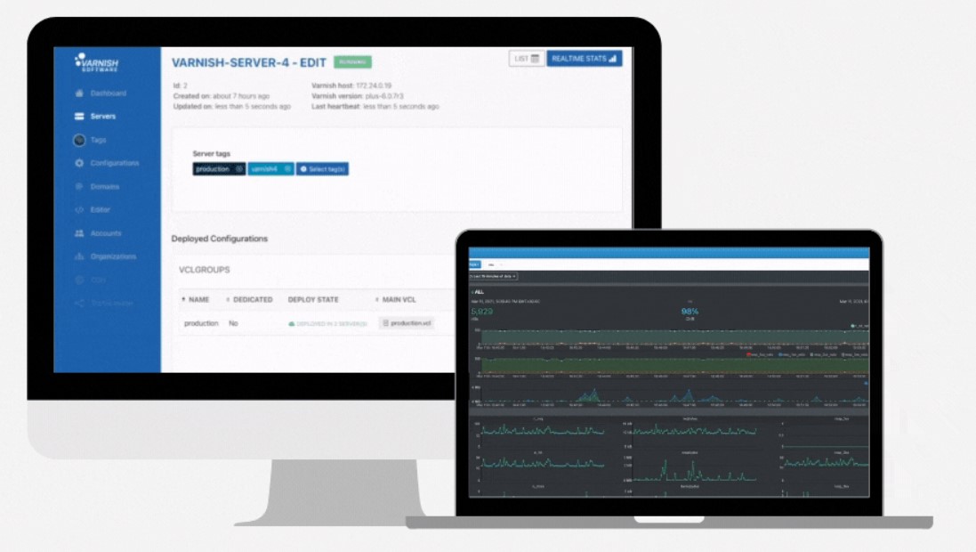 screenshot of Varnish Enterprise